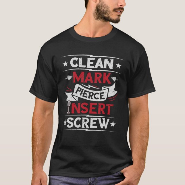 Camiseta Piernas corporales para un Piercer Profesional 1 (Anverso)