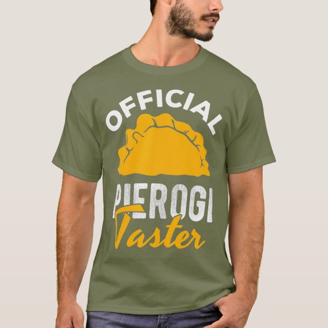 Camiseta Piernas de alimentos polacas oficiales de Pierogi  (Anverso)