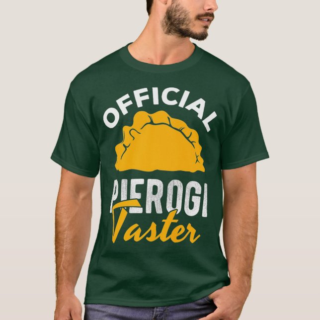 Camiseta Piernas de alimentos polacas oficiales de Pierogi  (Anverso)