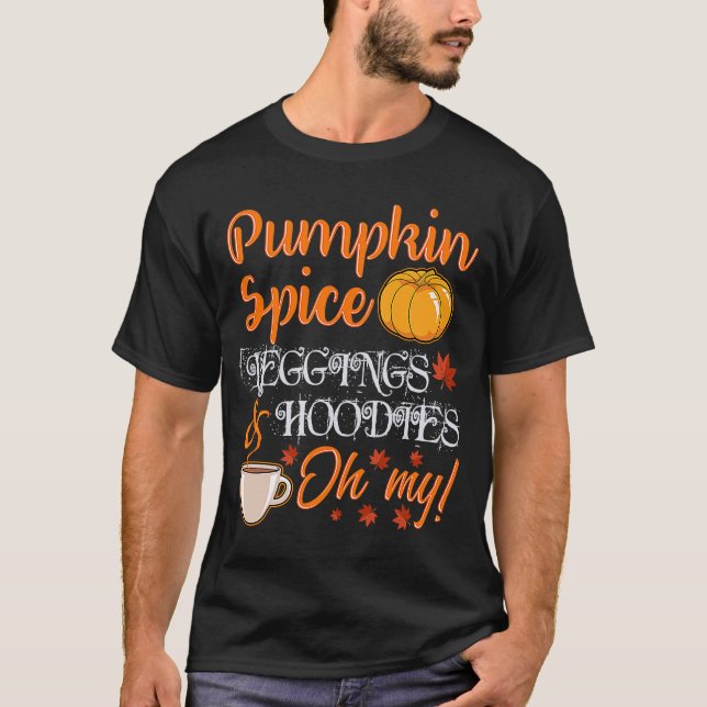 Camiseta Piernas de especias de calabaza y patatas (Anverso)