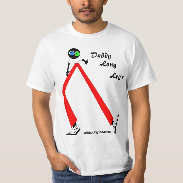 Camiseta Piernas largas del papá (Anverso)