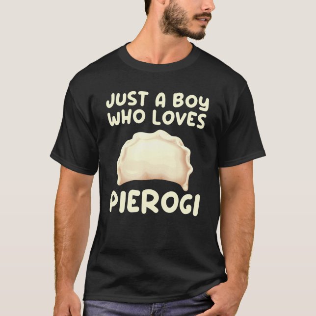 Camiseta Pierogi De Guay Para Los Niños Pierogi Dumpling Fo (Anverso)