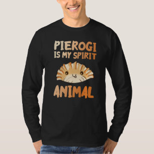Camiseta Pierogi Es My Spirit Animal Funny Polonia Para