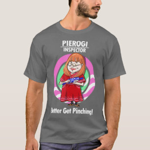 Camiseta Pierogi Inspector T Funny Xmas Dinner Gift Kids