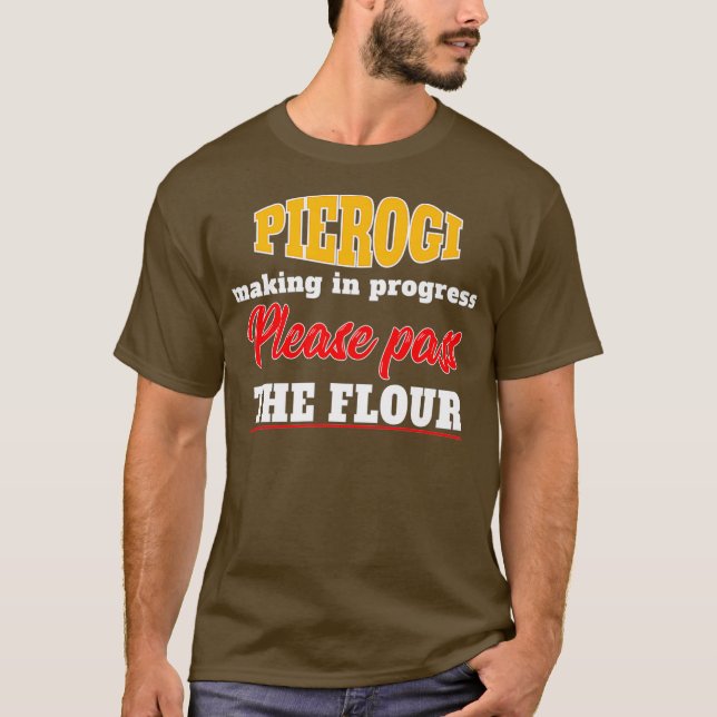 Camiseta Pierogi Inspired Pierogi Maker Relacionado Con Pie (Anverso)