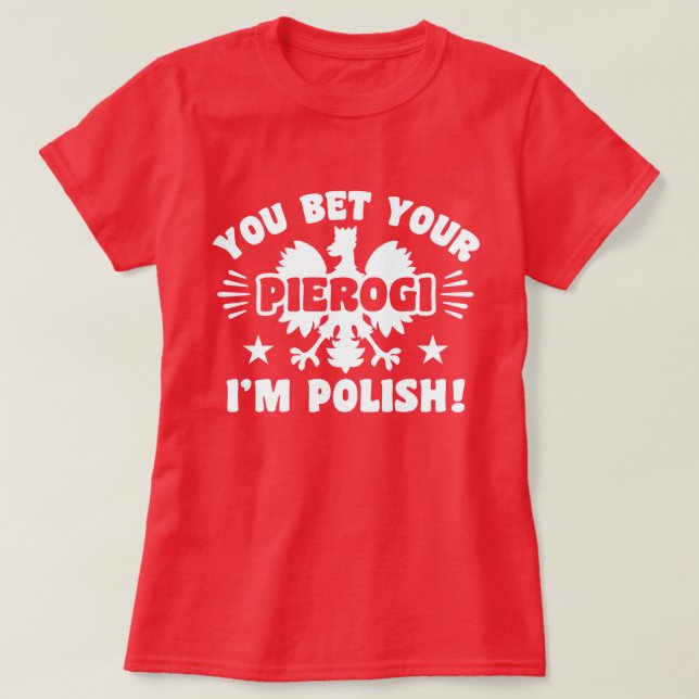 Camiseta Pierogi polaco (Diseño del anverso)