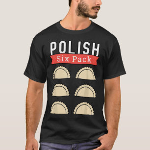 Camiseta Pierogi polaco Six Pack Funny gimnasio ABS