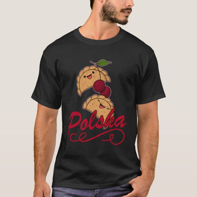 Camiseta Pierogi Polonia Cocina Polaca Souvenir Babcia Pier (Anverso)