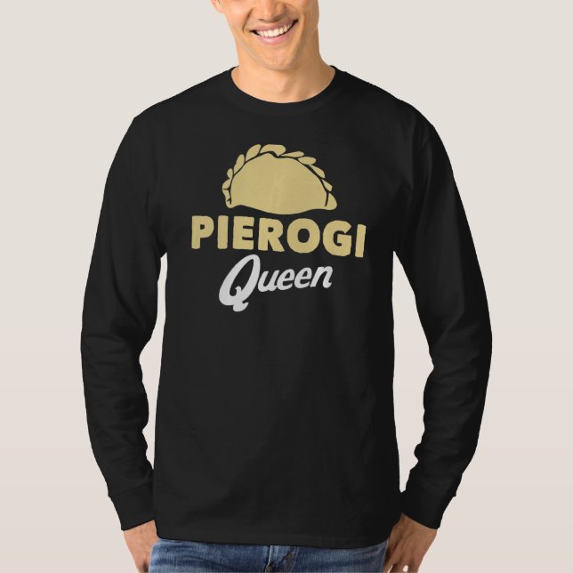 Camiseta Pierogi Queen Poland Chica Perogie Dumpling (Anverso)