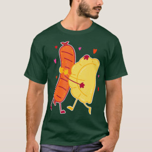 Camiseta Pierogi Y Kielbasa Comida Polaca I Graciosa