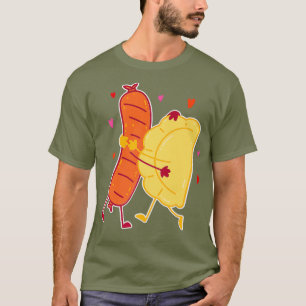 Camiseta Pierogi Y Kielbasa Comida Polaca I Graciosa
