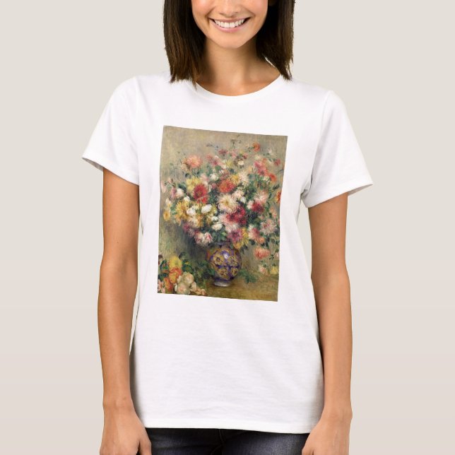 Camiseta Pierre A Renoir | Dahlias (Anverso)