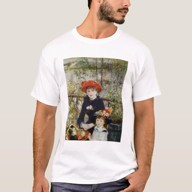 Camiseta Pierre A Renoir| Dos hermanas o en la terraza (Anverso)
