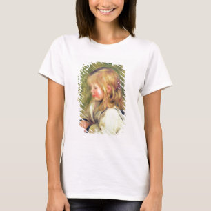 Camiseta Pierre A Renoir   Niño en lectura de camisas blanc