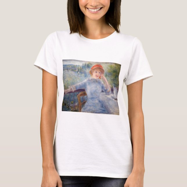 Camiseta Pierre Auguste Renoir - Alphonsine Fournaise (Anverso)
