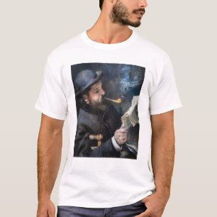 Camiseta Pierre-Auguste Renoir - Claude Monet Reading