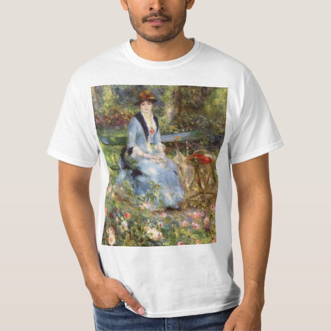 Camiseta Pierre-Auguste Renoir - Dans les Rosas (Anverso)