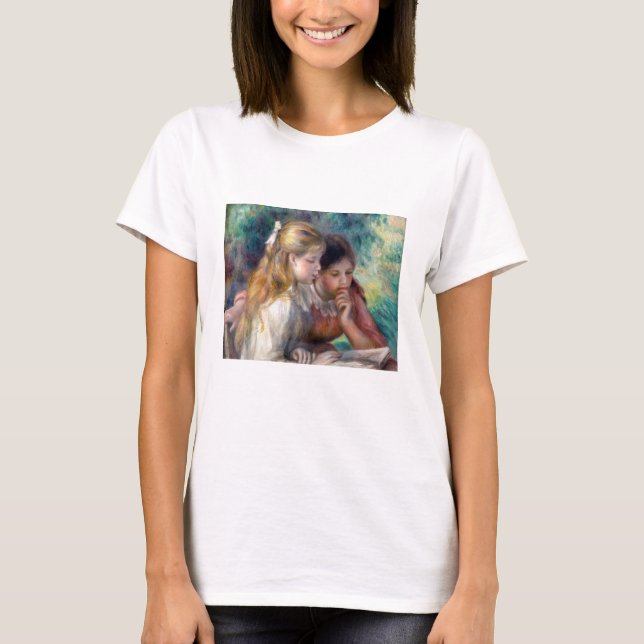 Camiseta Pierre-Auguste Renoir - La lectura (Anverso)
