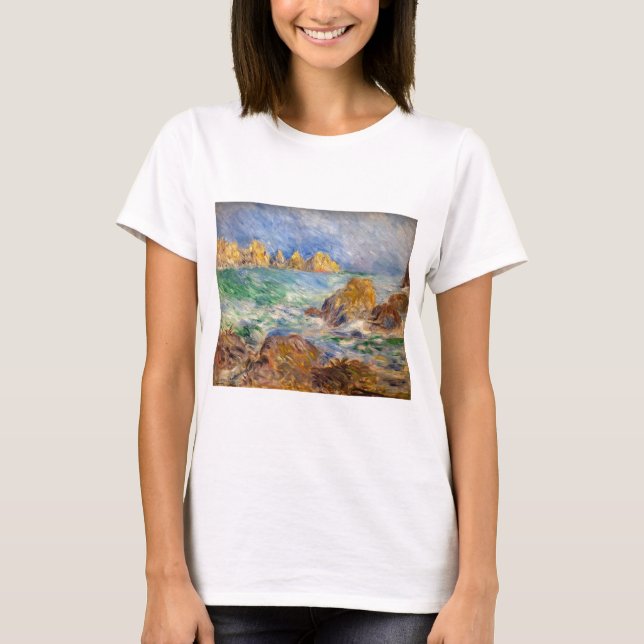 Camiseta Pierre-Auguste Renoir - Marine, Guernesey (Anverso)
