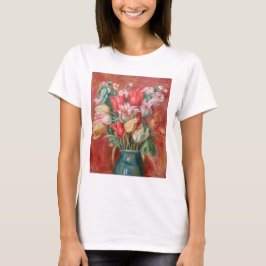 Camiseta Pierre-Auguste Renoir - Tulip Bouquet
