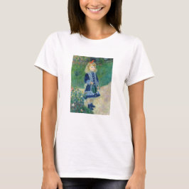 Camiseta Pierre-Auguste Renoir - Un Chica con capacidad par