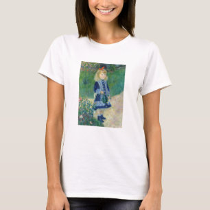 Camiseta Pierre-Auguste Renoir - Un Chica con capacidad par