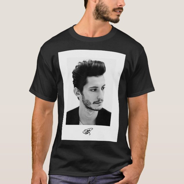 Camiseta Pierre Niney - Retrato de actor francés Classic T- (Anverso)