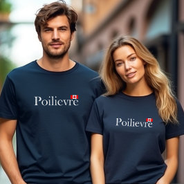 Camiseta Pierre Poilievre Bandera Oficial Canadiense Color