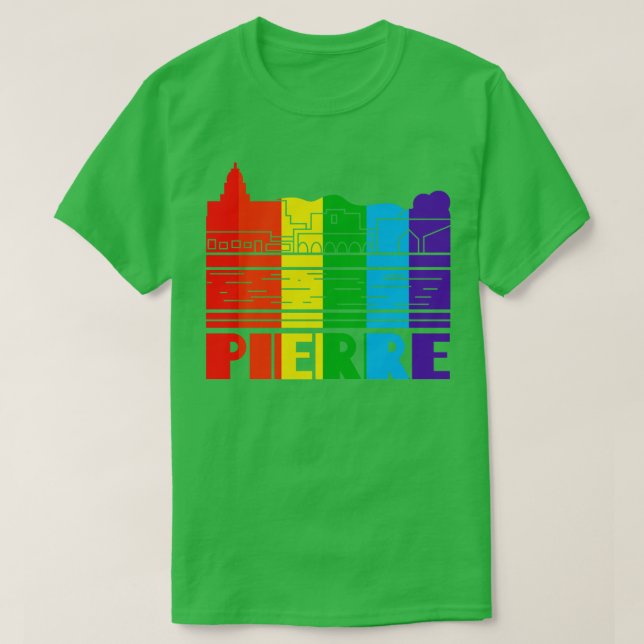 Camiseta Pierre Pride Pierre LGBT Gift LGBTQ Supporter Tee (Diseño del anverso)