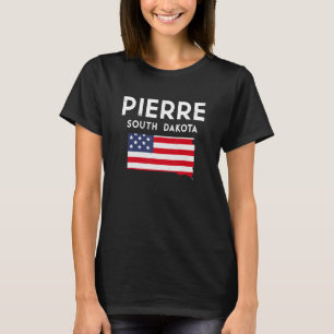 Camiseta Pierre South Dakota Estados Unidos de América Viaj