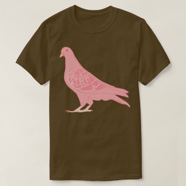 Camiseta Pierre the Pink Pigeon (Diseño del anverso)