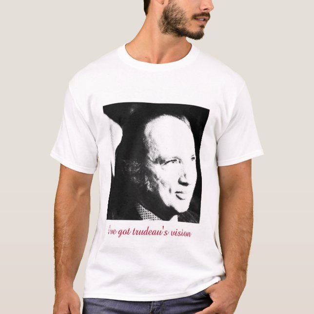 Camiseta Pierre Trudeau (Anverso)