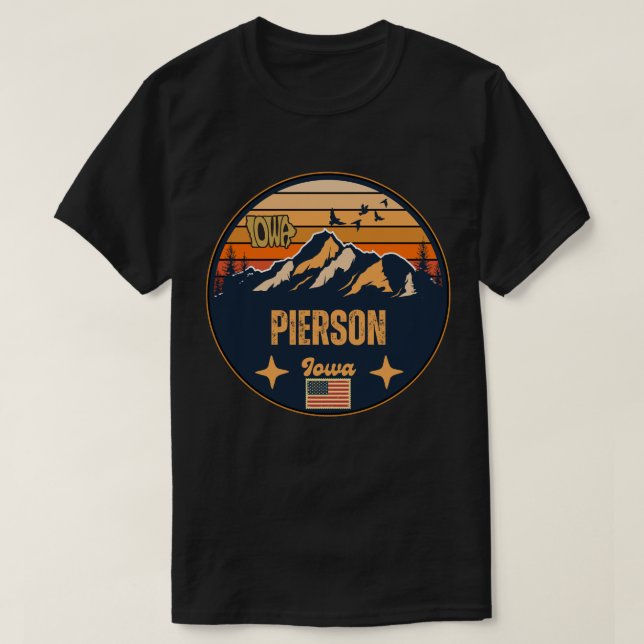 Camiseta Pierson, Iowa (Diseño del anverso)