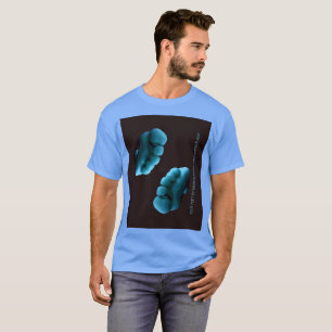 Camiseta Pies Azules