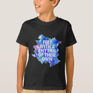Camiseta Pies bailando con un ritmo del propio Día de la Mu