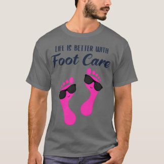 Camiseta Pies Care Podiatra de pedicura Nail Salon Gift 1