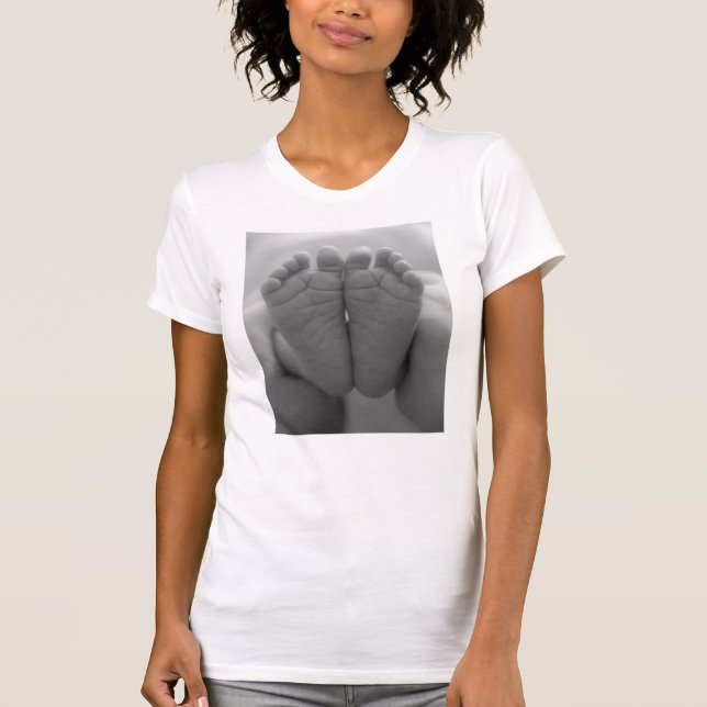 Camiseta Pies de bebé (Anverso)