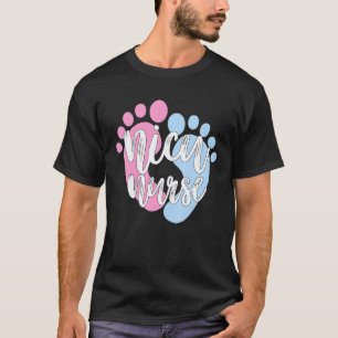 Camiseta Pies De Bebé Adorables Humanos Pequeños Icu Neonat