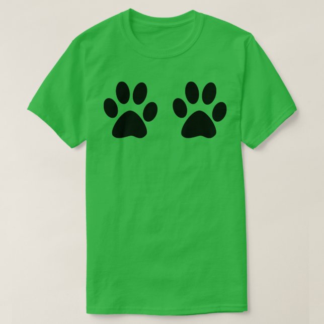 Camiseta Pies de perros (Diseño del anverso)
