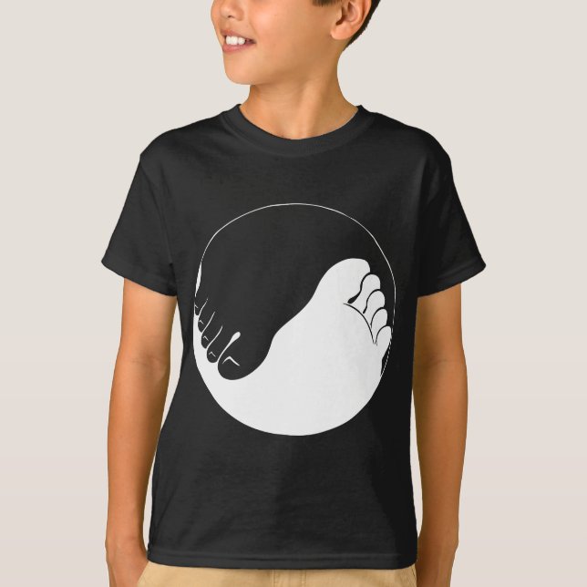 Camiseta Pies de Yin Yang (Anverso)