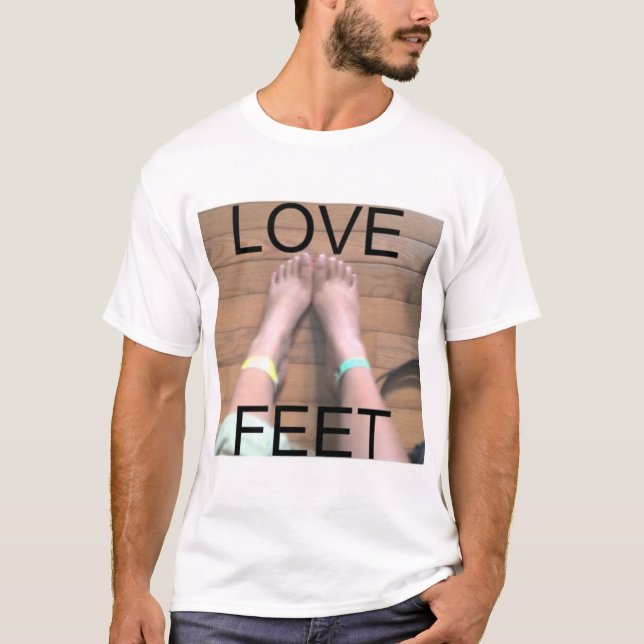 Camiseta Pies del amor (Anverso)