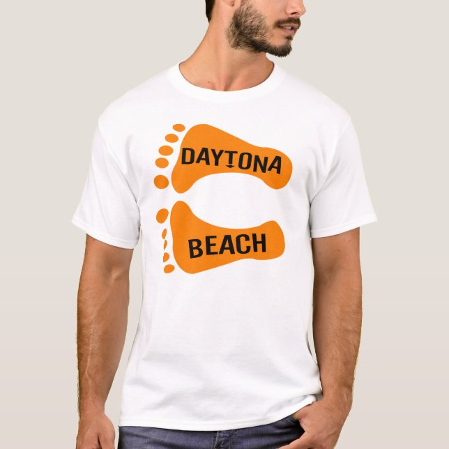 Camiseta Pies desnudos de Daytona Beach (Anverso)