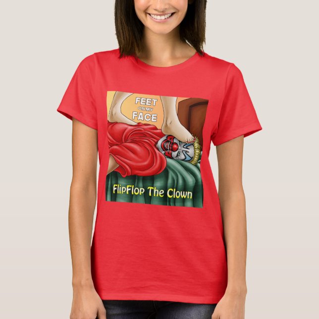 Camiseta Pies En Mi Cara (Anverso)