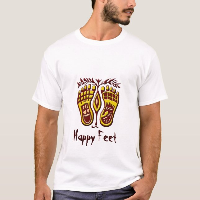Camiseta Pies felices (Anverso)