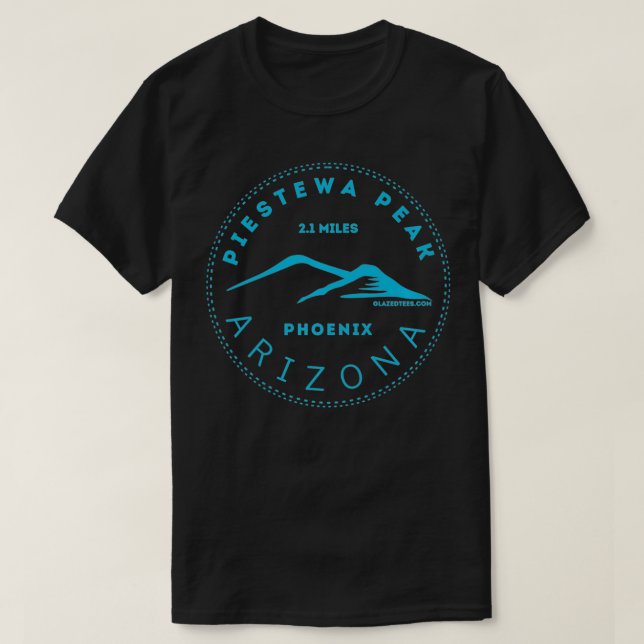 Camiseta Piestewa Peak Phoenix Arizona Desierto Senderismo  (Diseño del anverso)