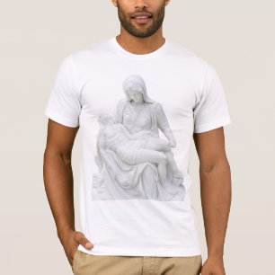 Camiseta Pieta esculpida