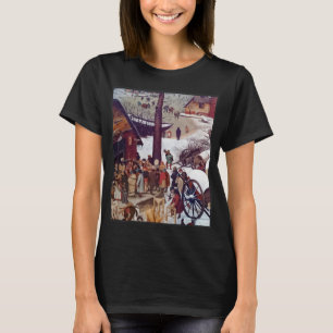 Camiseta Pieter Bruegel El anciano el censo en Belén 2