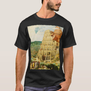 Camiseta Pieter Bruegel El Viejo La Gran Torre de Babel