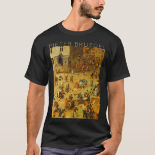 Camiseta Pieter Bruegel Juegos para niños mayores 2