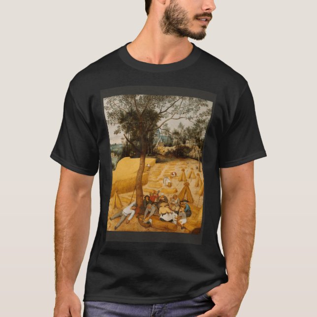 Camiseta Pieter Bruegel The Elder The Harvesters 2 (Anverso)